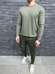 TRICOT HOMME KHAKI 7068