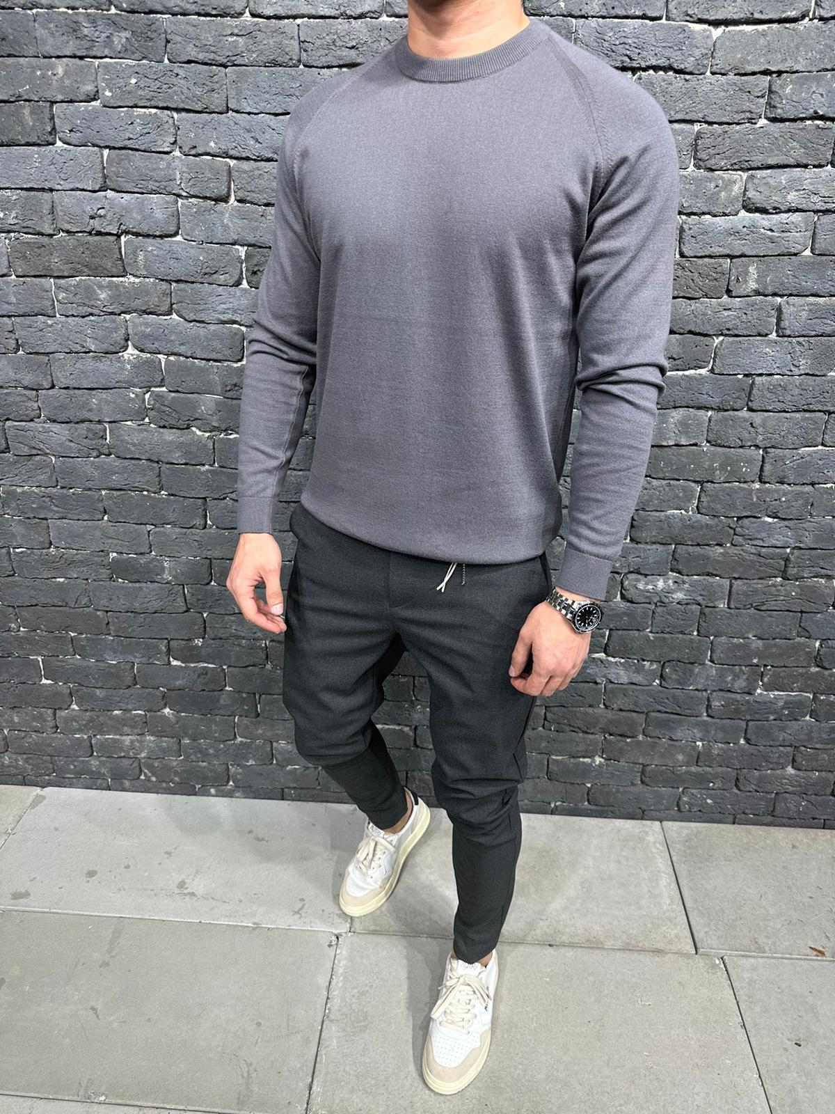 TRICOT HOMME SMOKED 7068