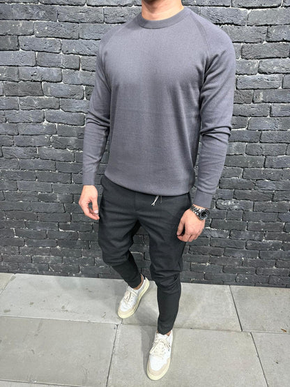 TRICOT HOMME SMOKED 7068
