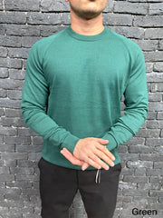 TRICOT HOMME GREEN 7068