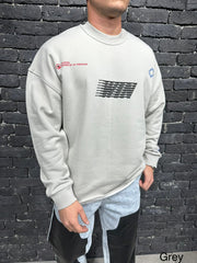 sweat over size grey 6341