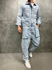 salopette jeans blue ES3067