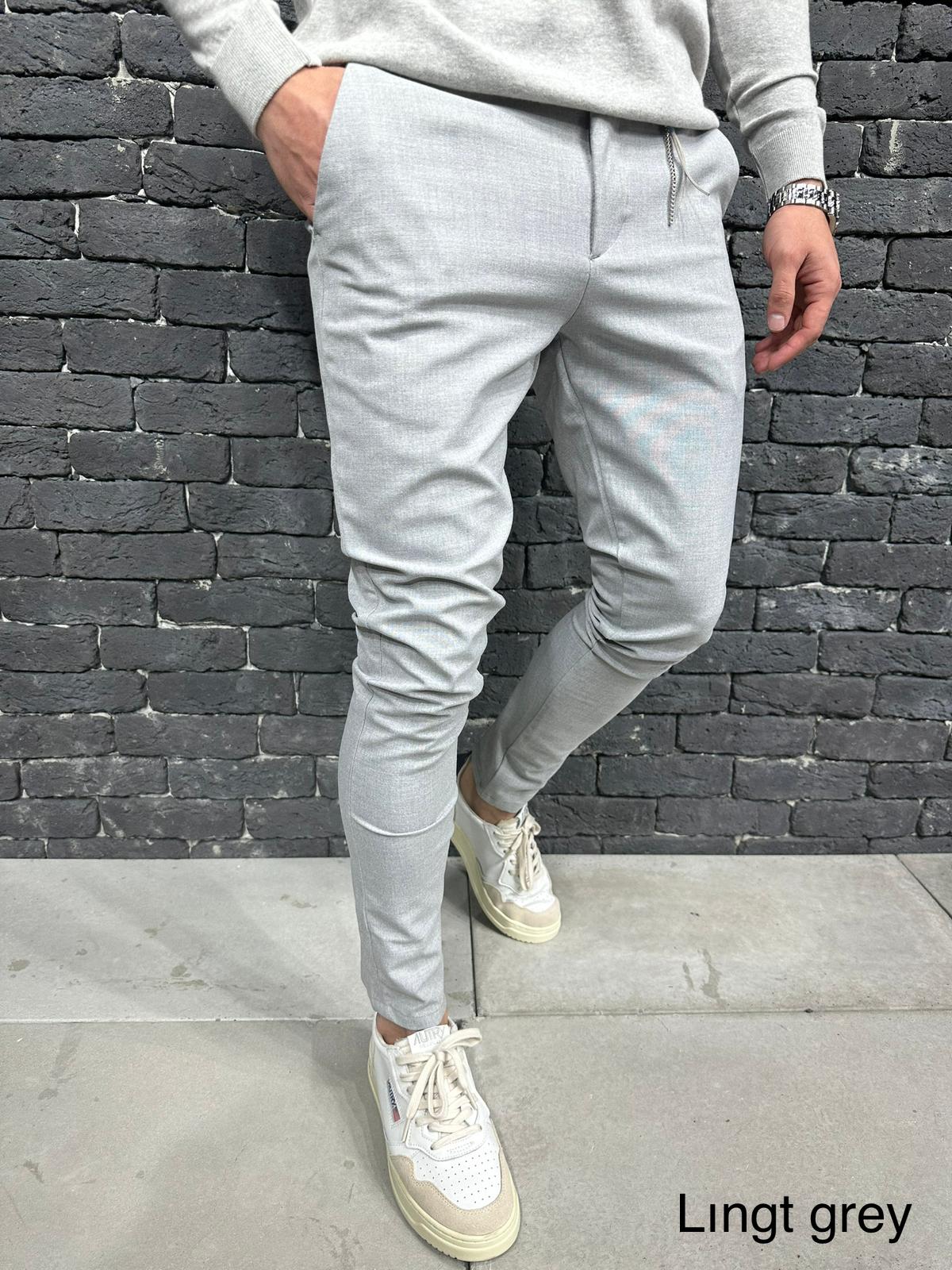 PANTALON LIGHT GREY 20108