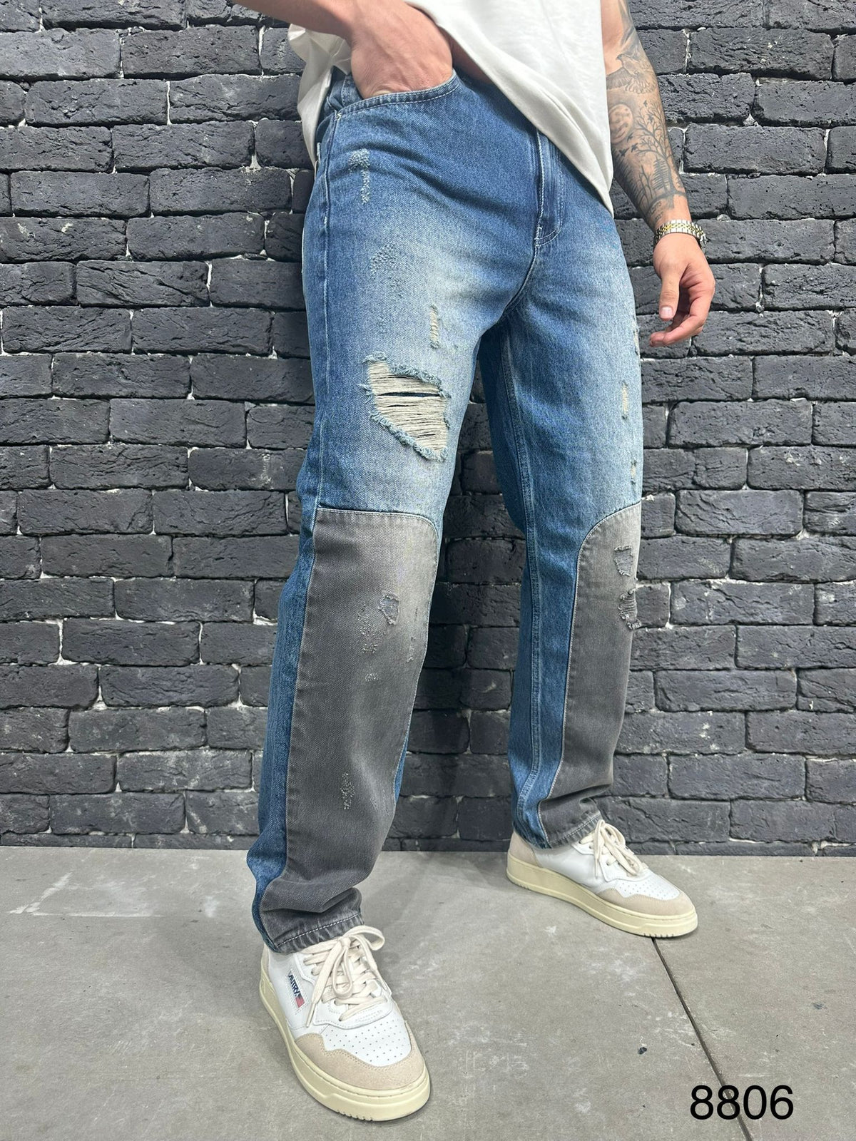 JEANS BLUE OVER B8806