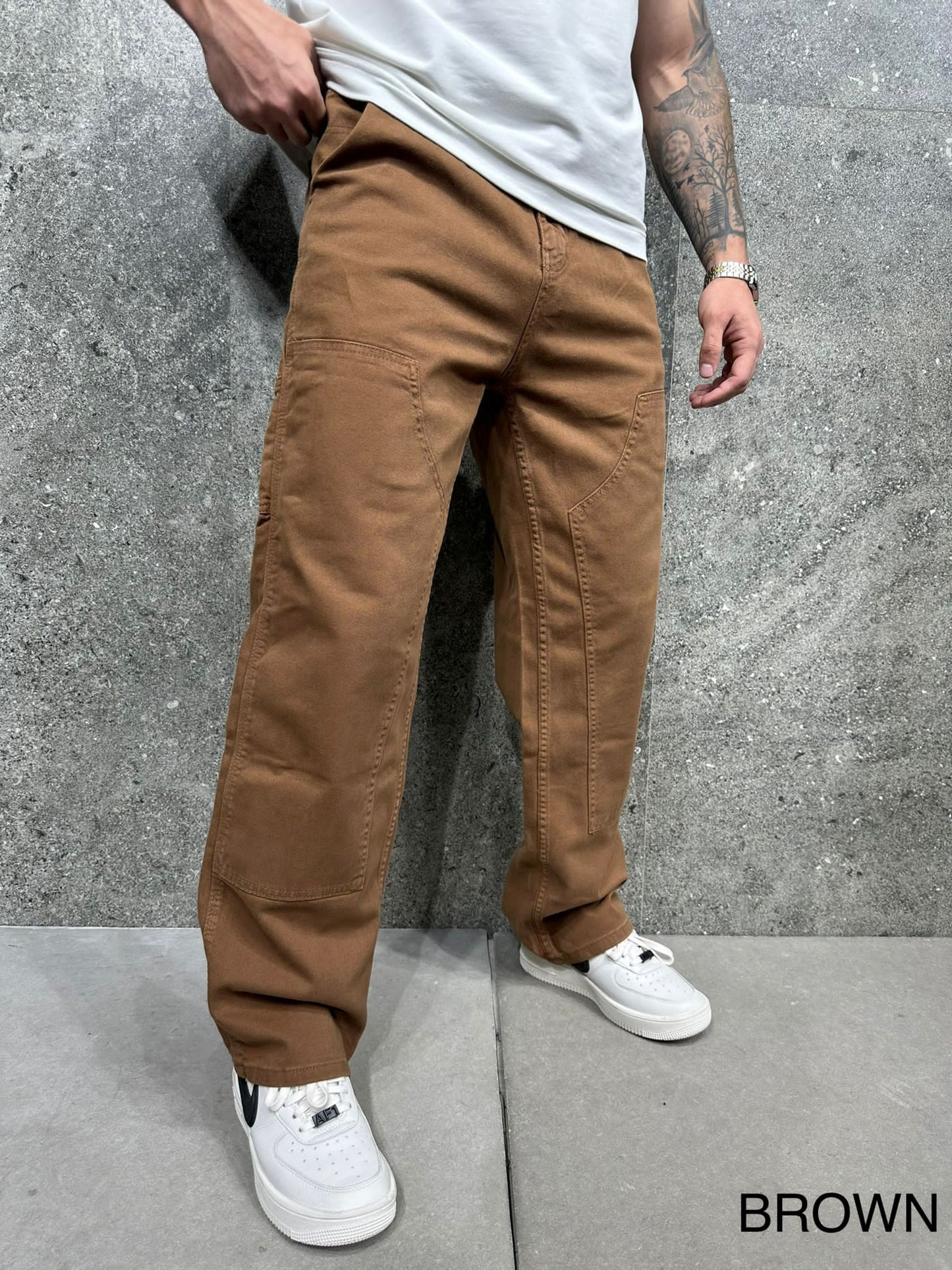 JEANS BROWN OVER ES3060