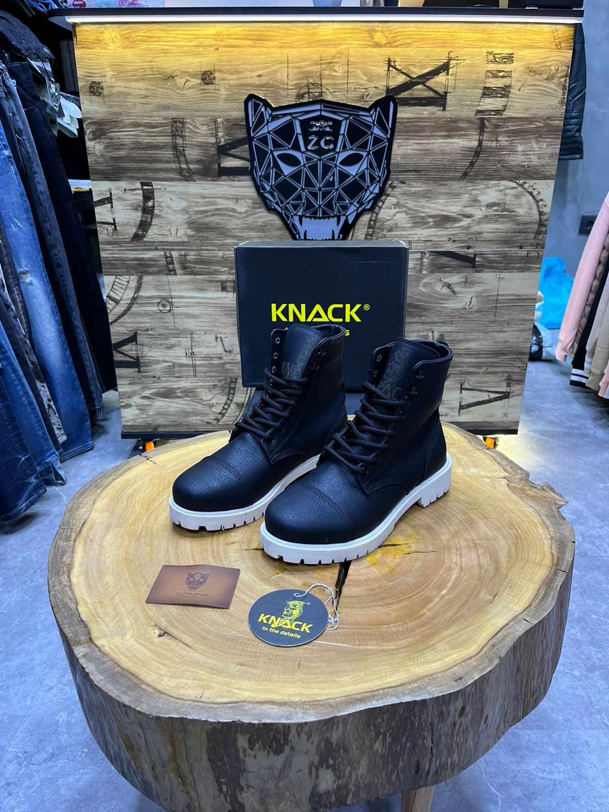 KNACK BOOTS BLACK 022