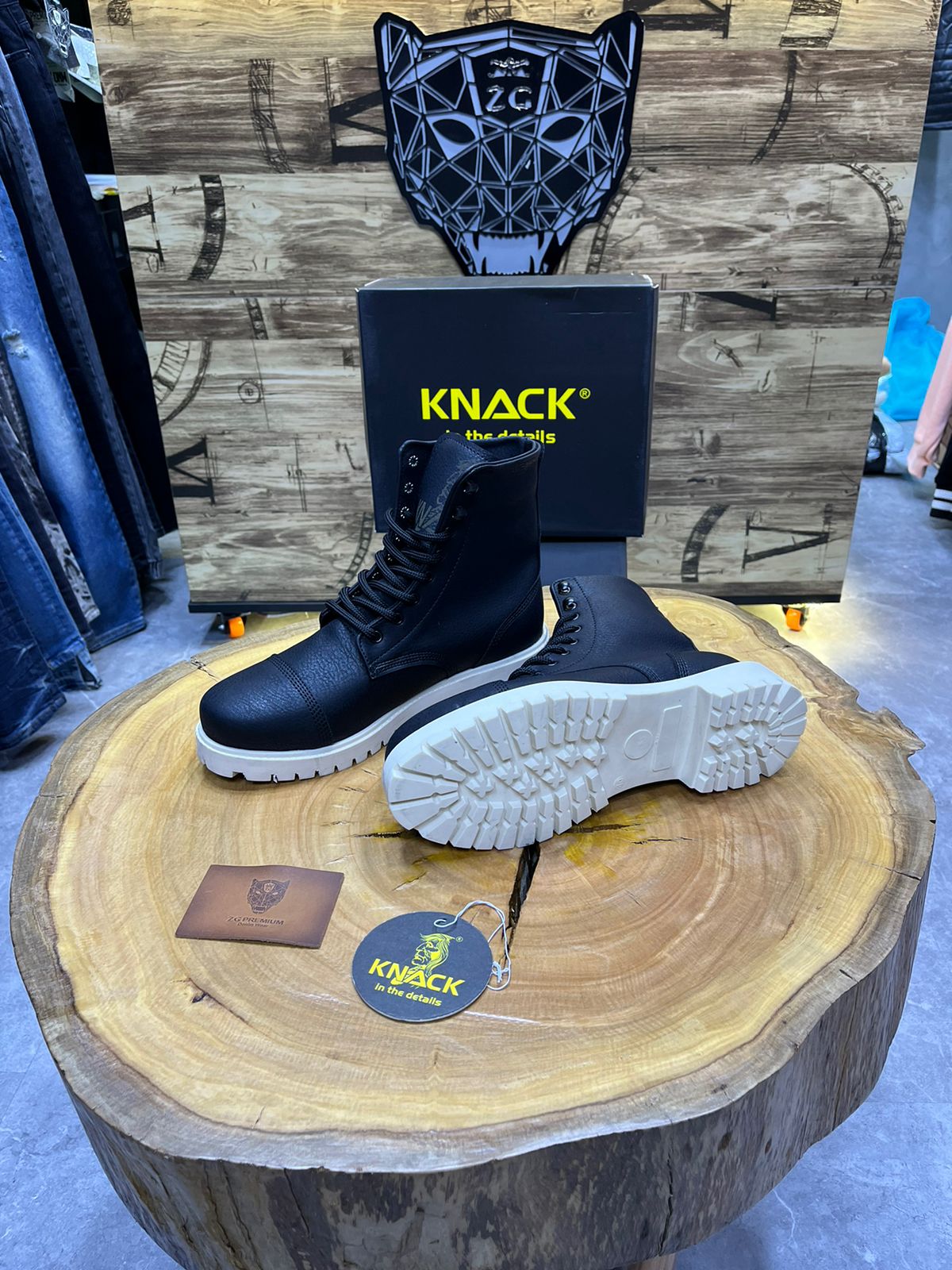 KNACK BOOTS BLACK 022