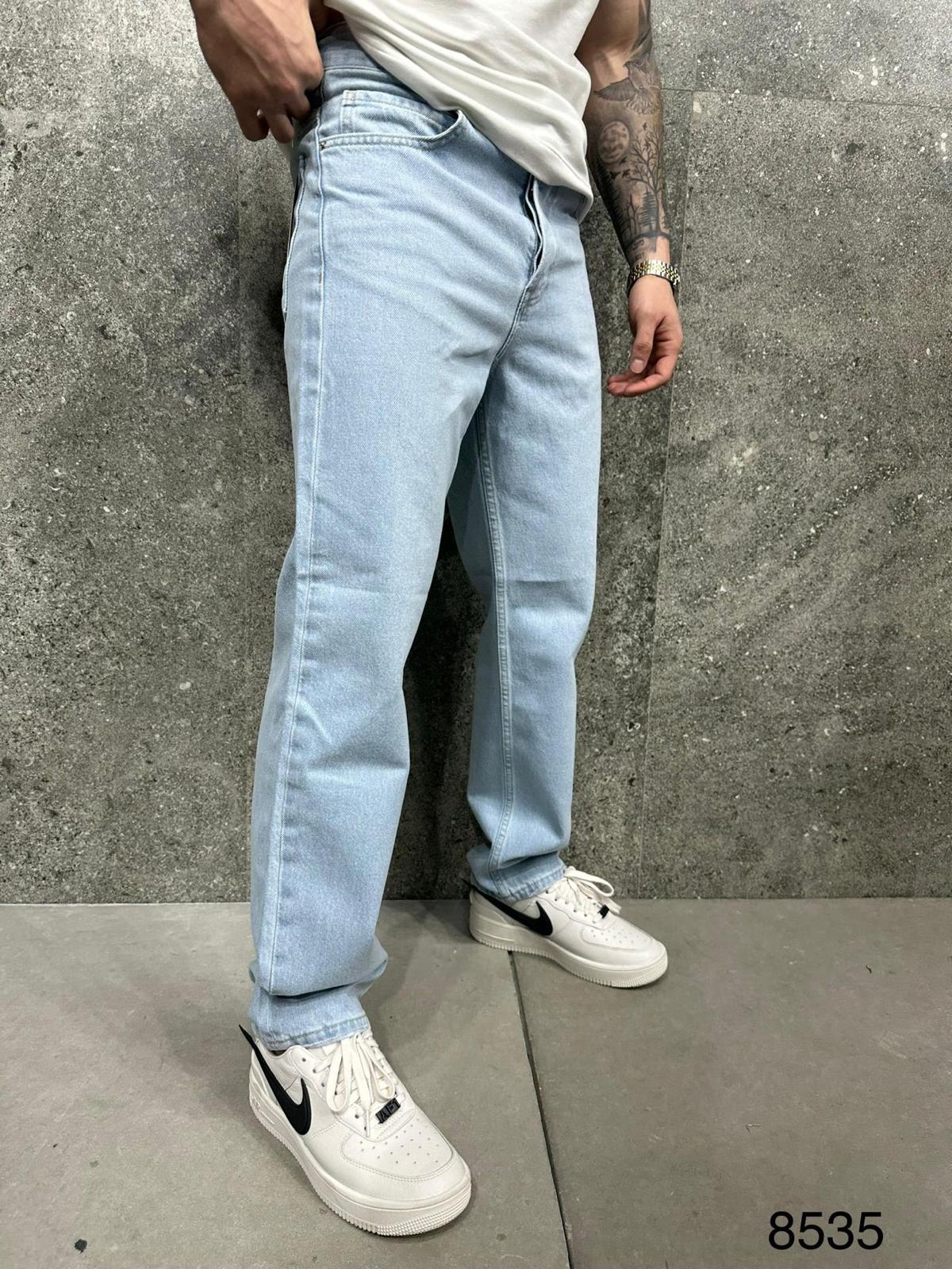 JEANS BAGGY BLUE B8535
