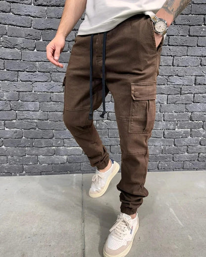 JEANS CARGO BROWN ES3081
