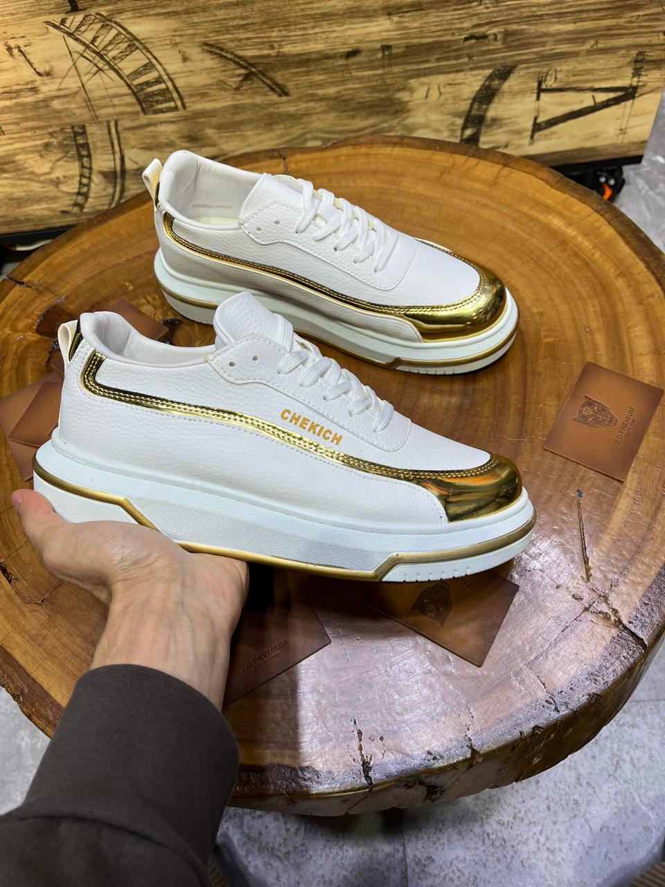 CHEKICH SNEAKERS  WHITE CH041