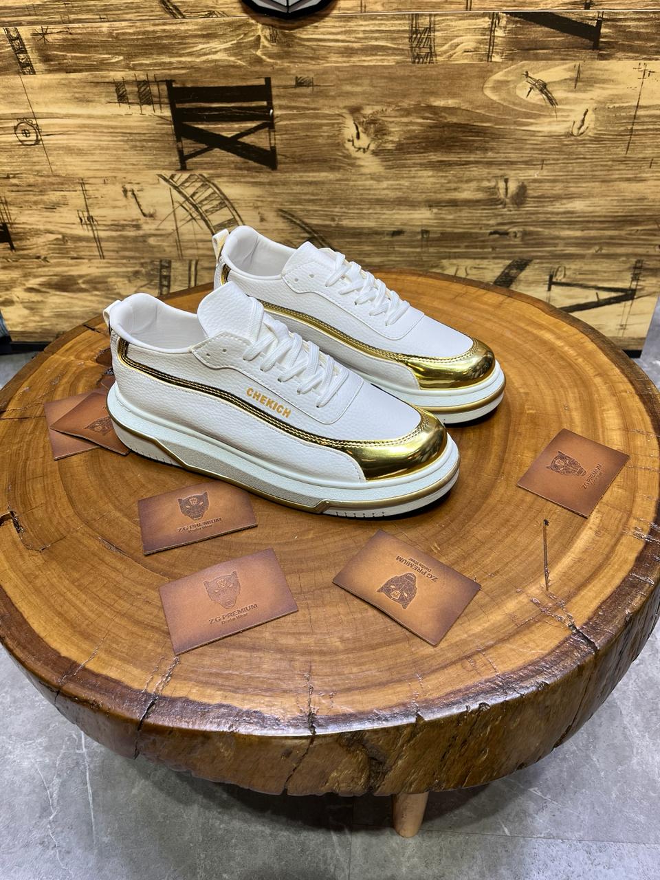 CHEKICH SNEAKERS  WHITE CH041