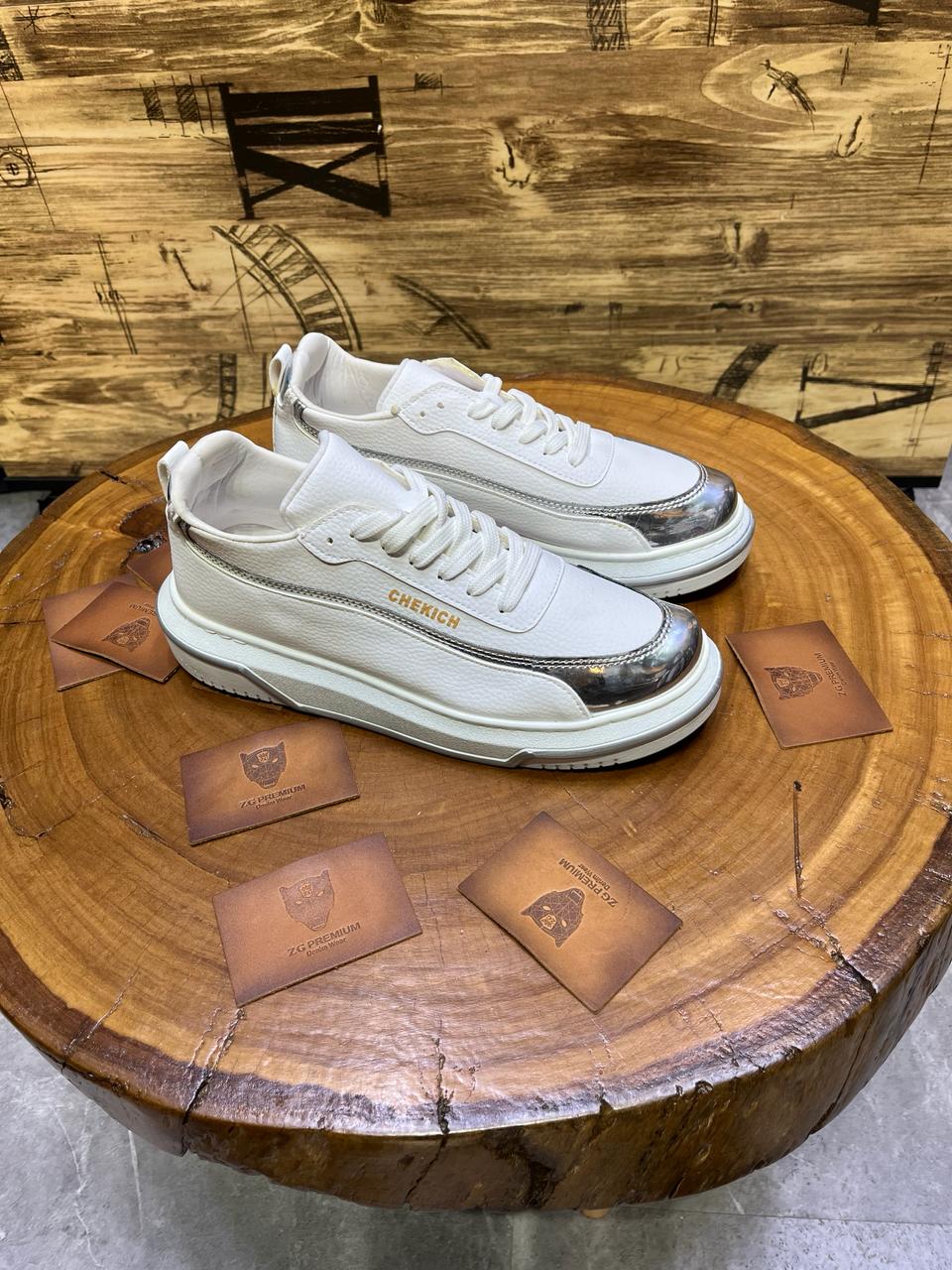 CHEKICH SNEAKERS  WHITE CH041