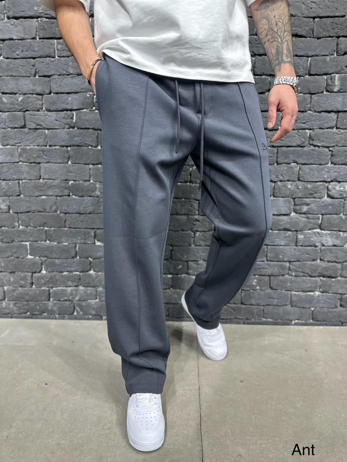 PONTALON JOGGING ANTHRACITE 6369