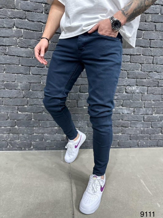 JEANS SLIM NAVY BLUE  B9111