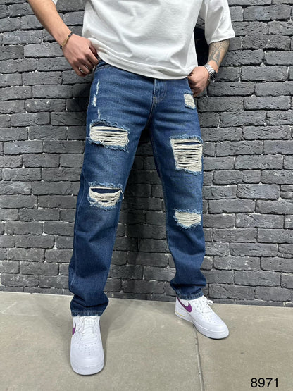 JEANS BAGGY BLUE  B8971