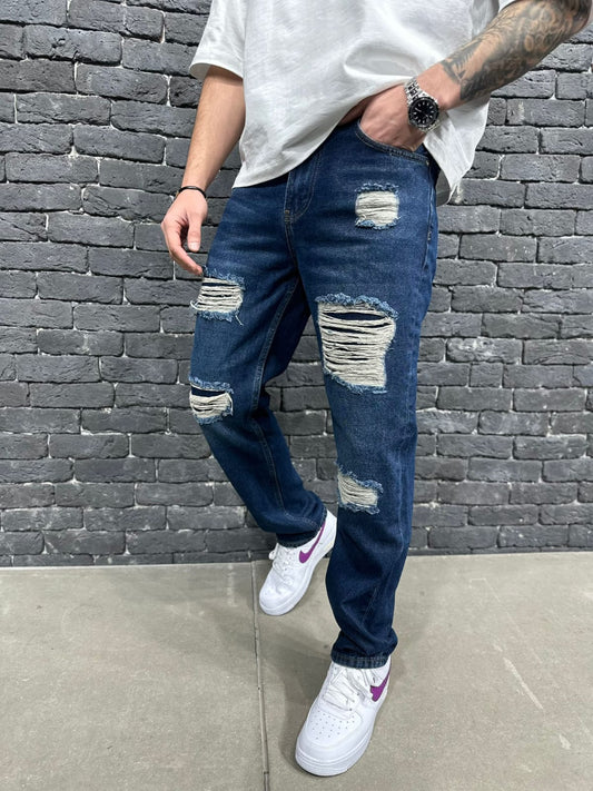 JEANS BAGGY BLUE  B8971