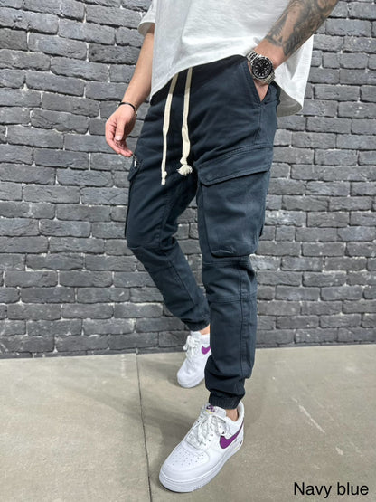 JEANS CARGO NAVY BLUE ES 3088