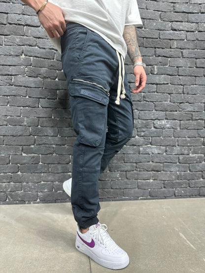 JEANS CARGO NAVY BLUE ES 3088