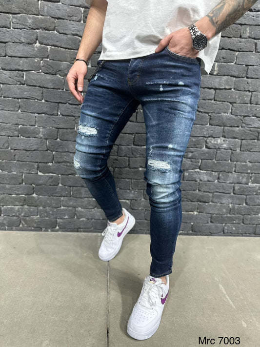 JEANS SLIM BLUE MRC 7003