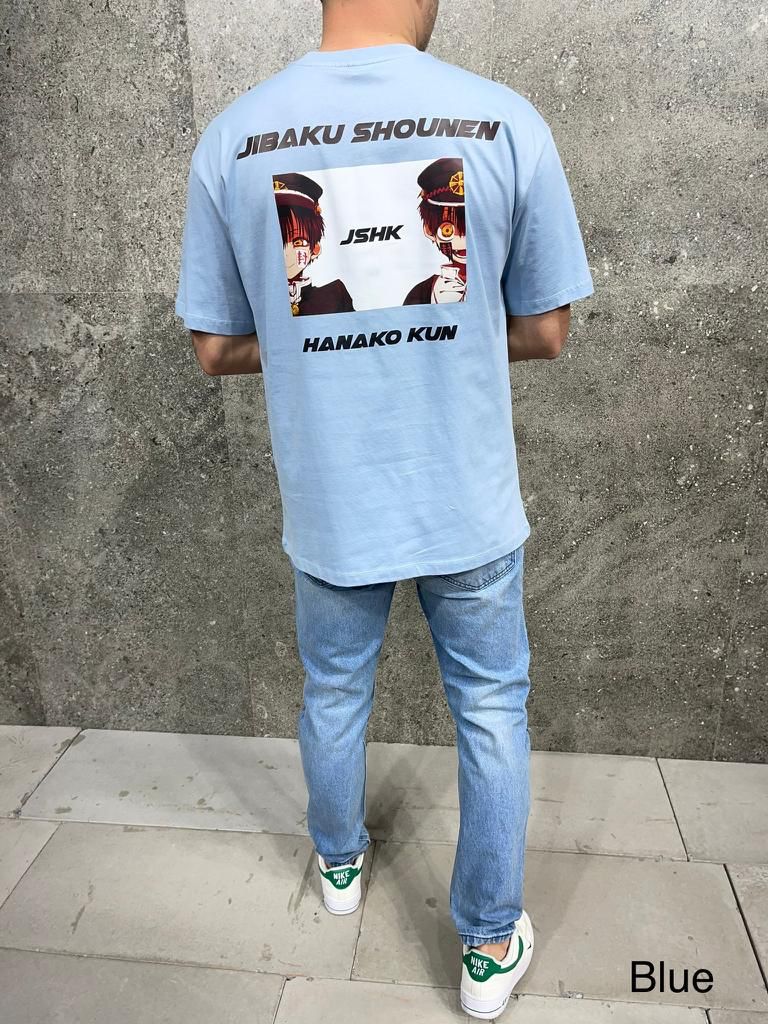 T-SHIRT OVERSIZE BLUE 6261