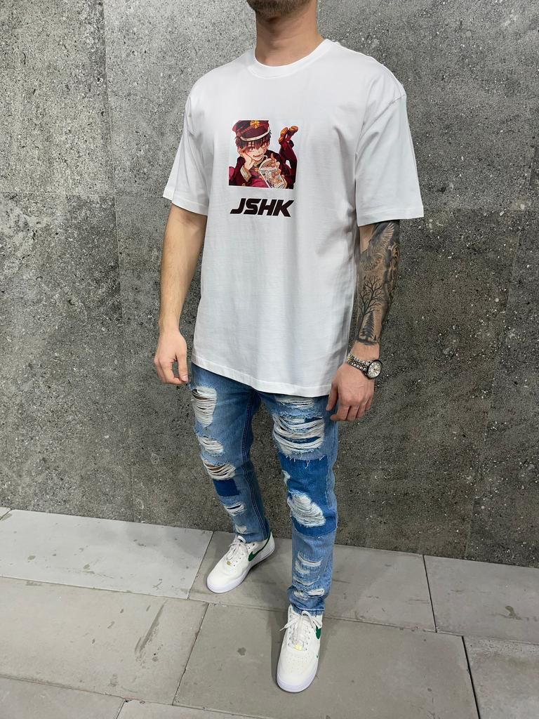 T-SHIRT OVERSIZE WHITE 6261