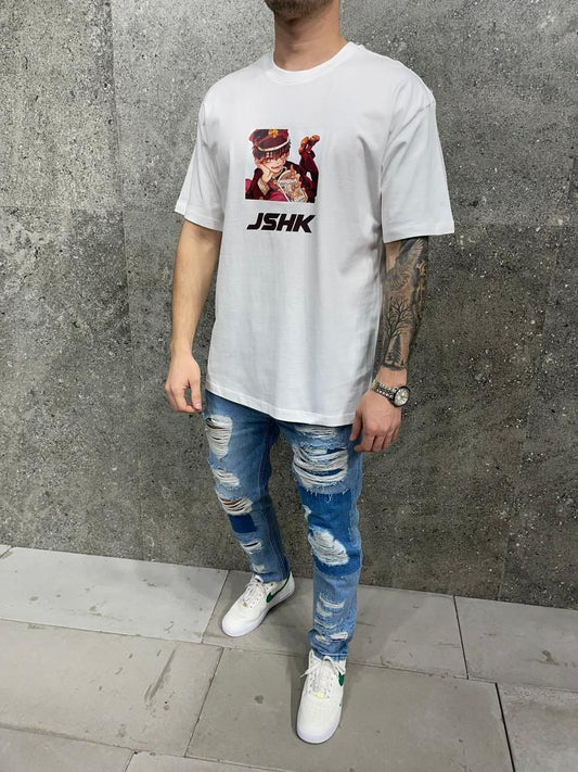 T-SHIRT OVERSIZE WHITE 6261