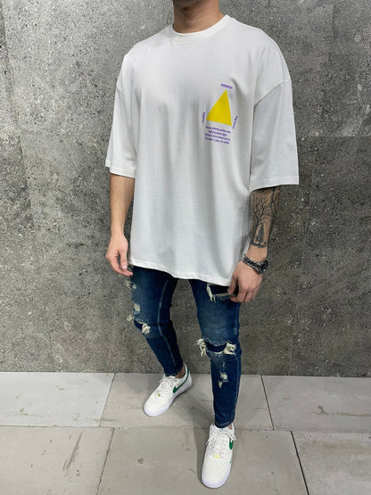 T-SHIRT OVERSIZE WHITE 6246