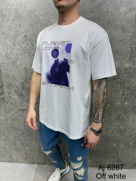 T-SHIRT OVERSIZE WHITE 6287