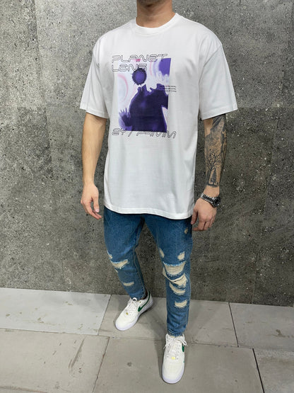 T-SHIRT OVERSIZE WHITE 6287
