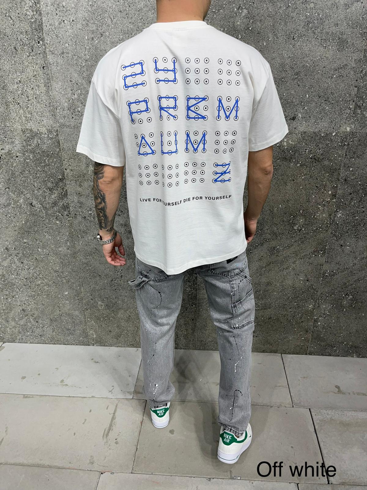 T-SHIRT OVERSIZE WHITE 6250