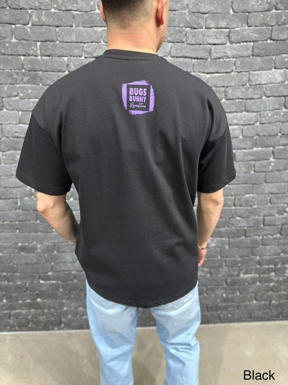 T-SHIRT OVERSIZE BLACK 022