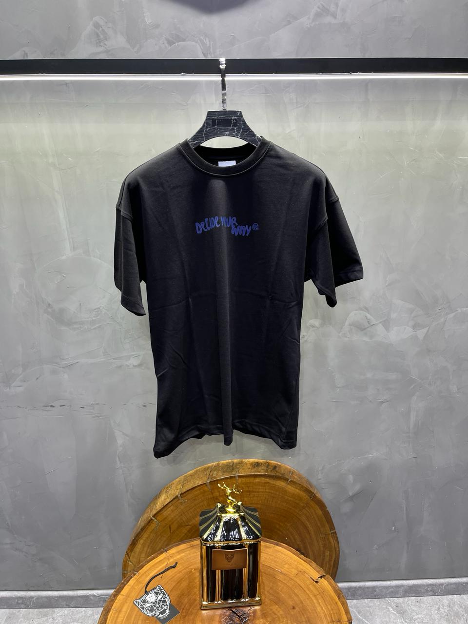 T-SHIRT OVERSIZE BLACK 016