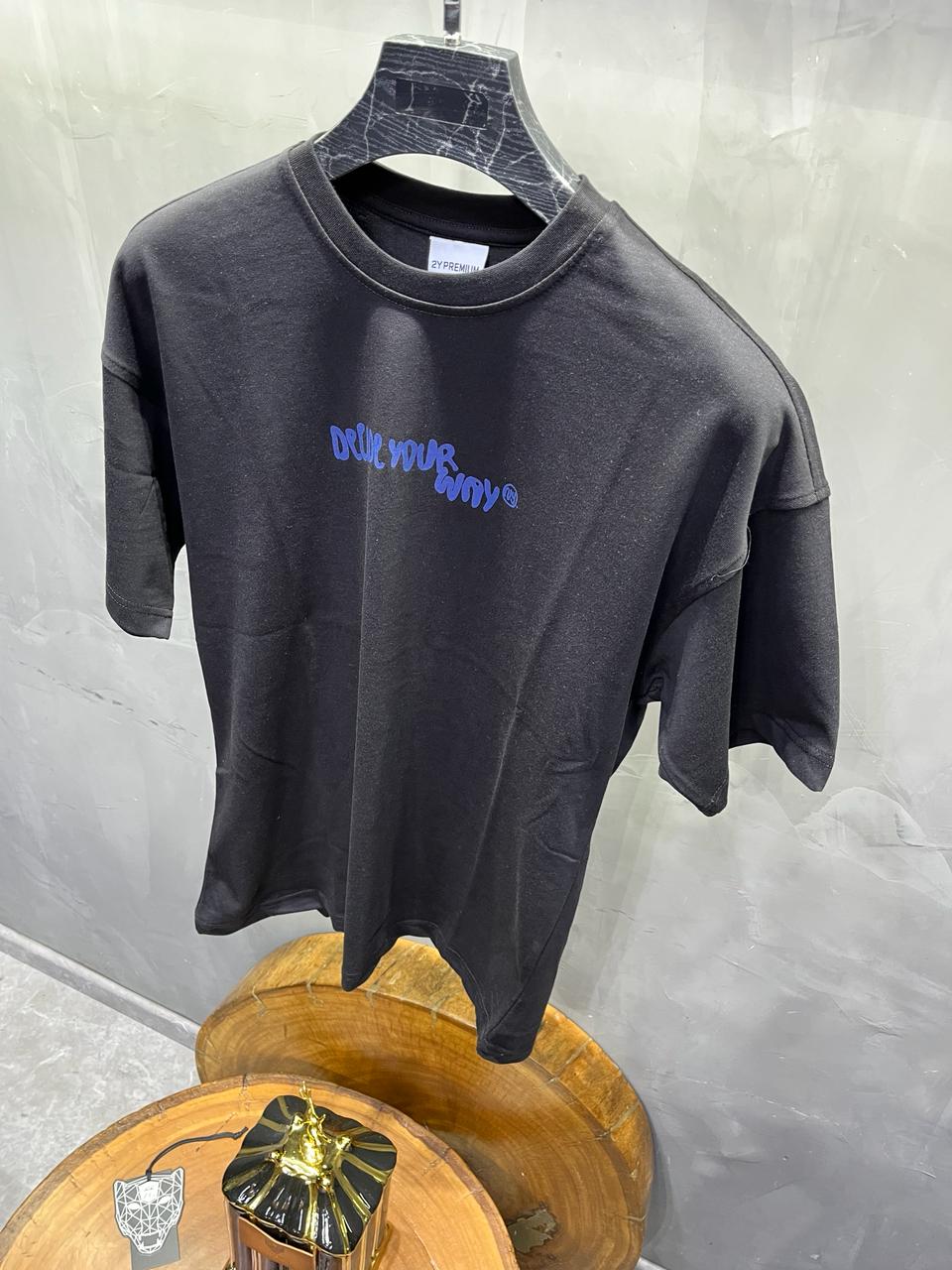 T-SHIRT OVERSIZE BLACK 016