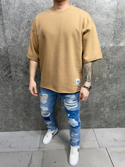 T-SHIRT OVERSIZE CAMEL 23