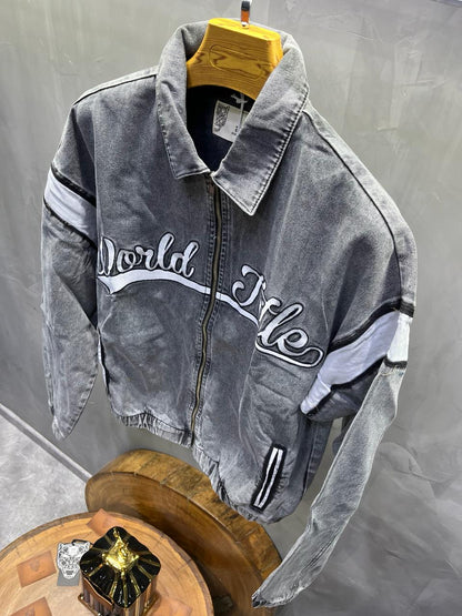 JACKET JEANS BLACK M8944
