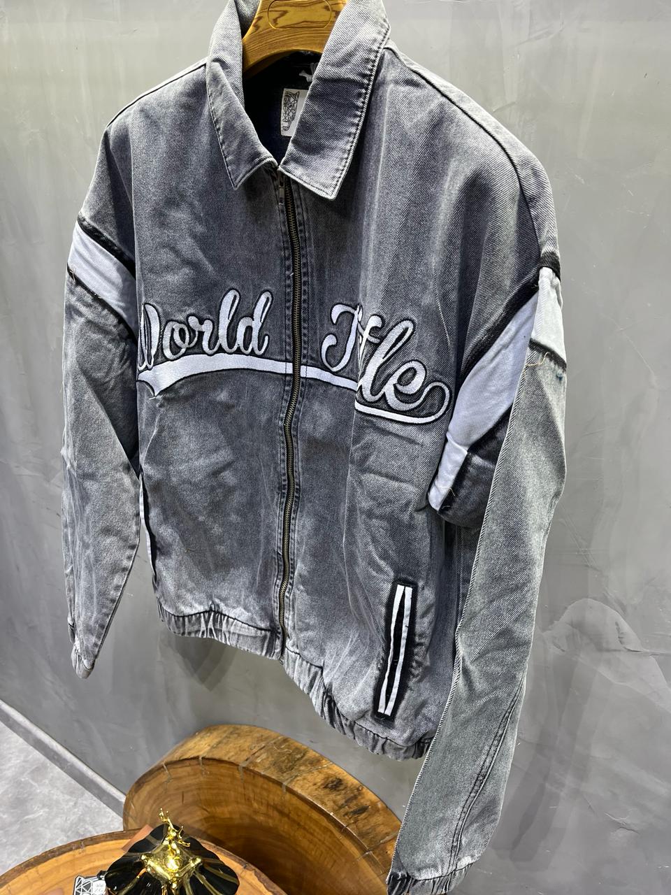 JACKET JEANS BLACK M8944