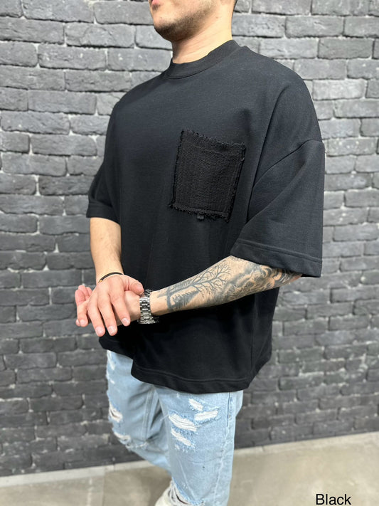 T-SHIRT OVERSIZE BLACK  6368