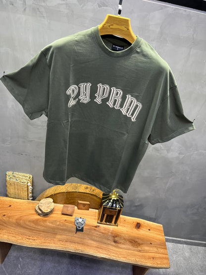 T-SHIRT OVERSIZE KHAKI AJ6403