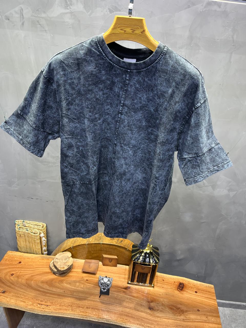 T-SHIRT OVERSIZE BLACK BRS023