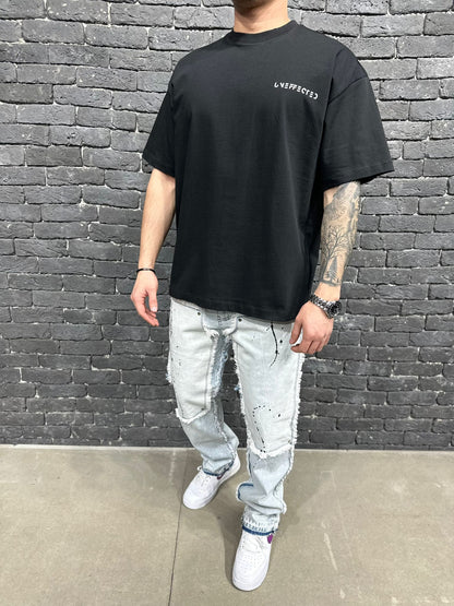 T-SHIRT OVERSIZE BLACK UN101