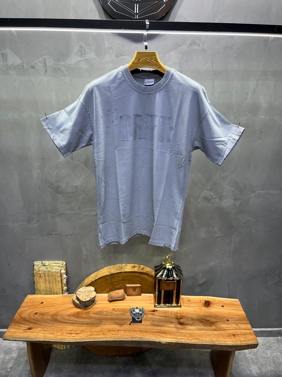 T-SHIRT OVERSIZE GREY BRS028