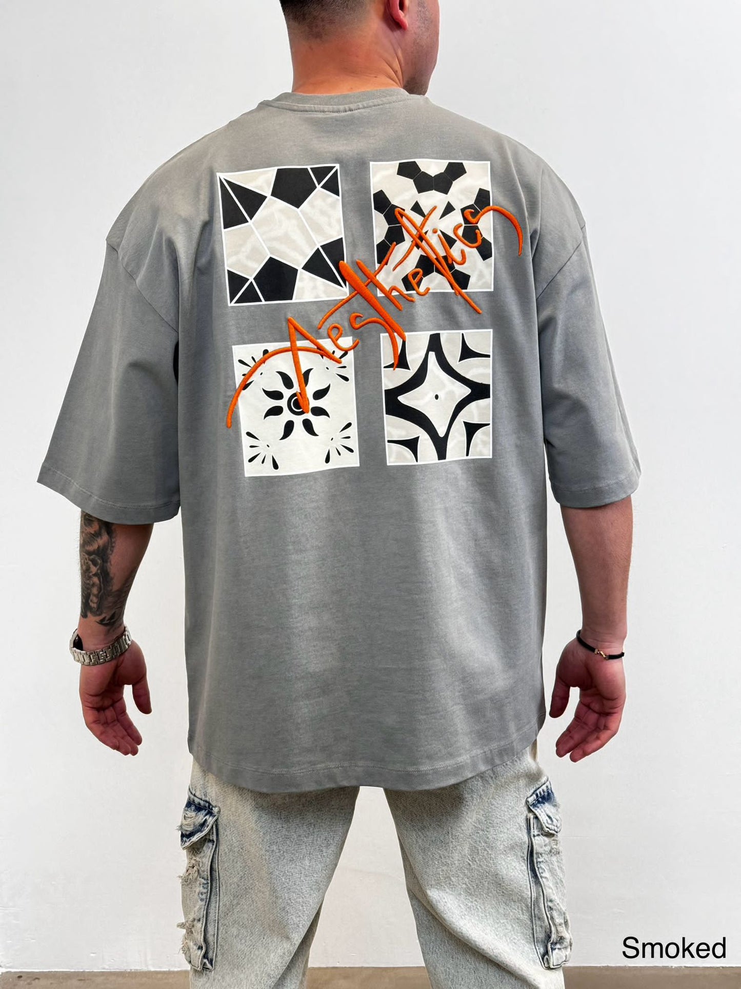 T-SHIRT OVERSIZE MOKED AJ6408