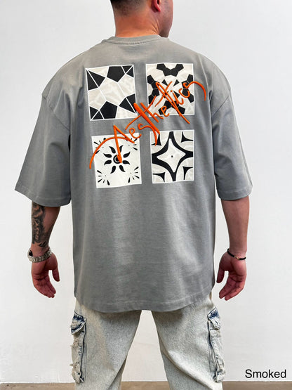T-SHIRT OVERSIZE MOKED AJ6408
