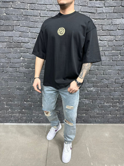 T-SHIRT OVERSIZE BLACK AJ6389