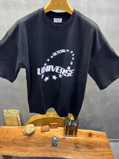 T-SHIRT OVERSIZE BLACK UN116
