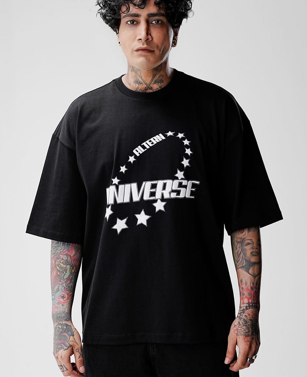 T-SHIRT OVERSIZE BLACK UN116