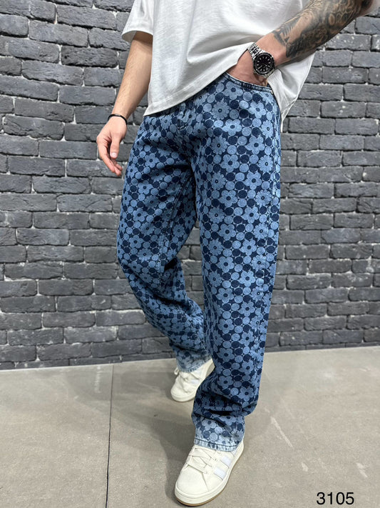 JEANS BLUE BAGGY ES3105