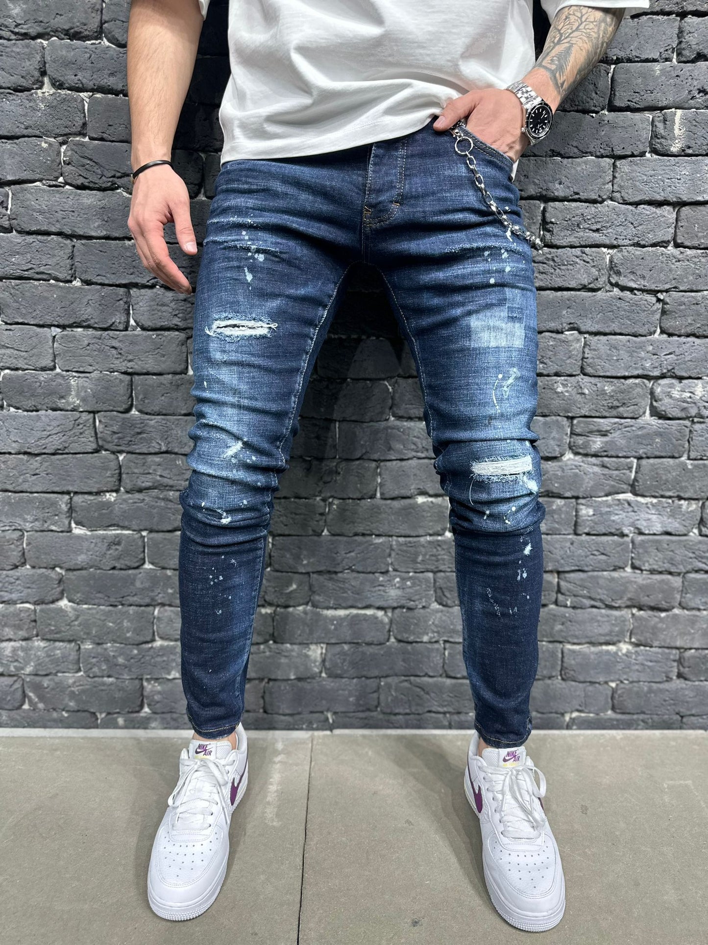 JEANS BLUE SLIM MRJ7004