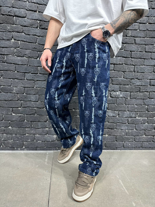 JEANS BLUE BAGGY ES3117