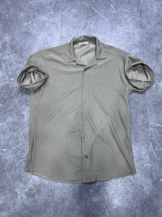 CHEMISE PLUS POCH BEIGE